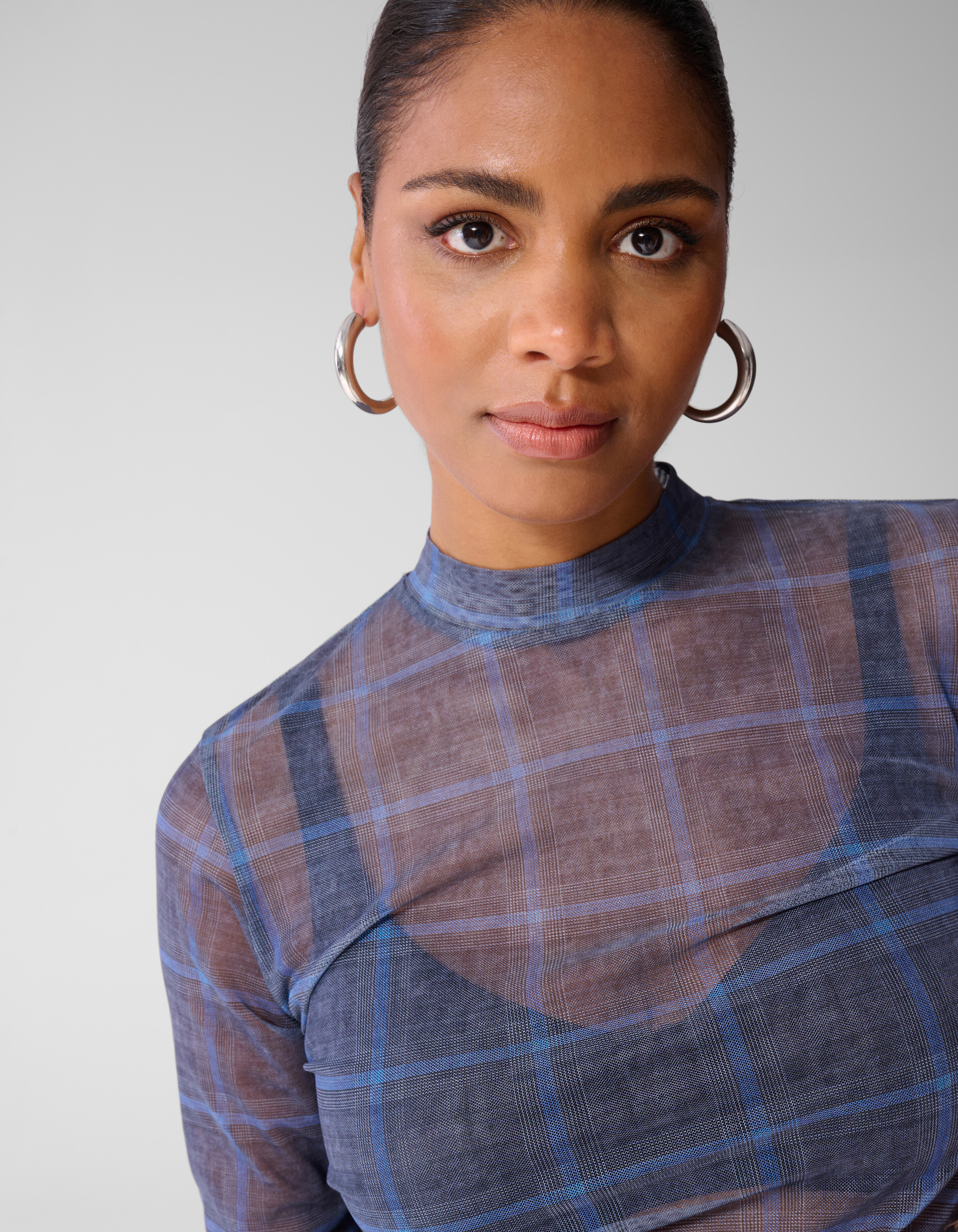 Mesh Top blau SHOEBY WOMEN