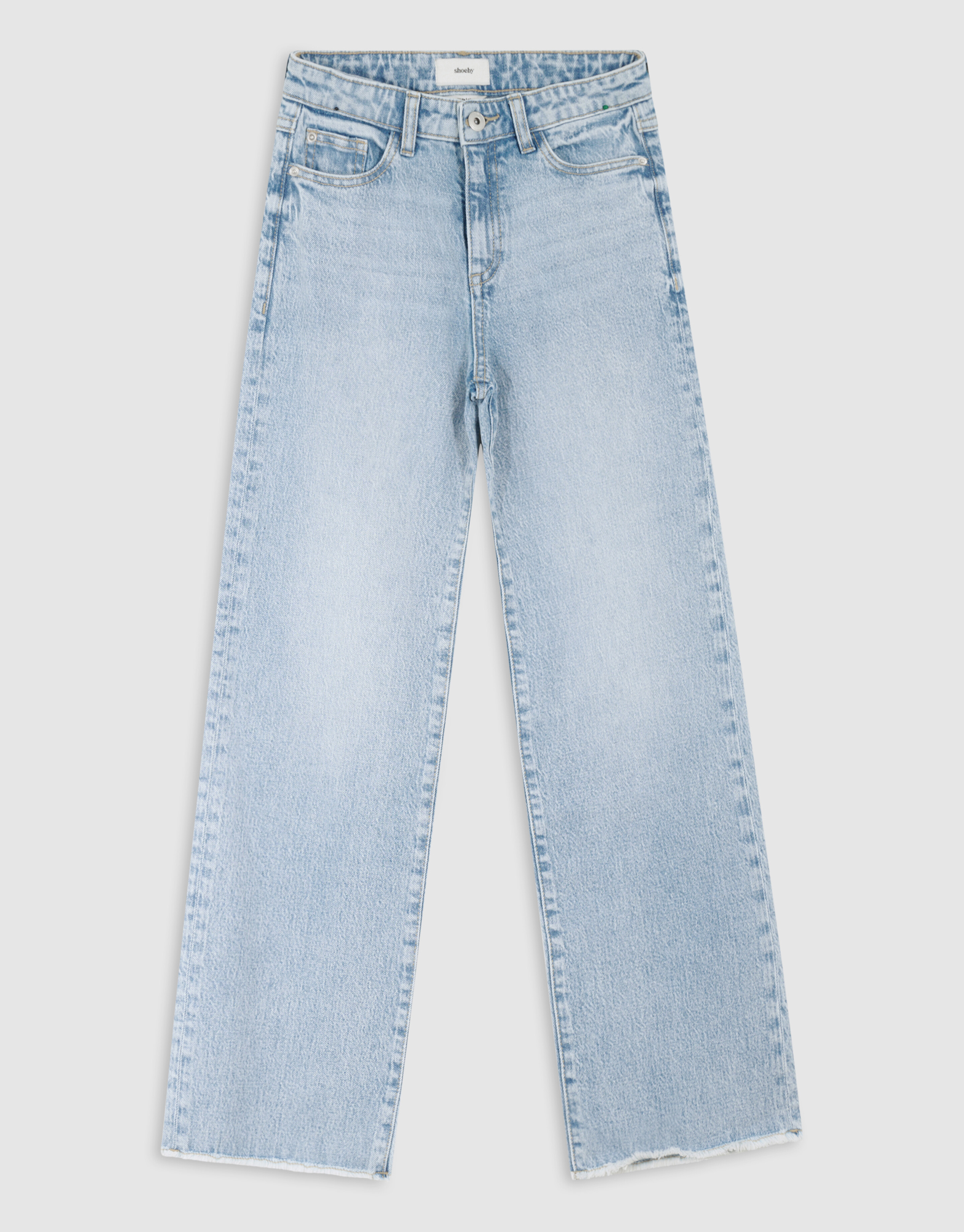 Weite Hosen aus Denim Blau SHOEBY GIRLS