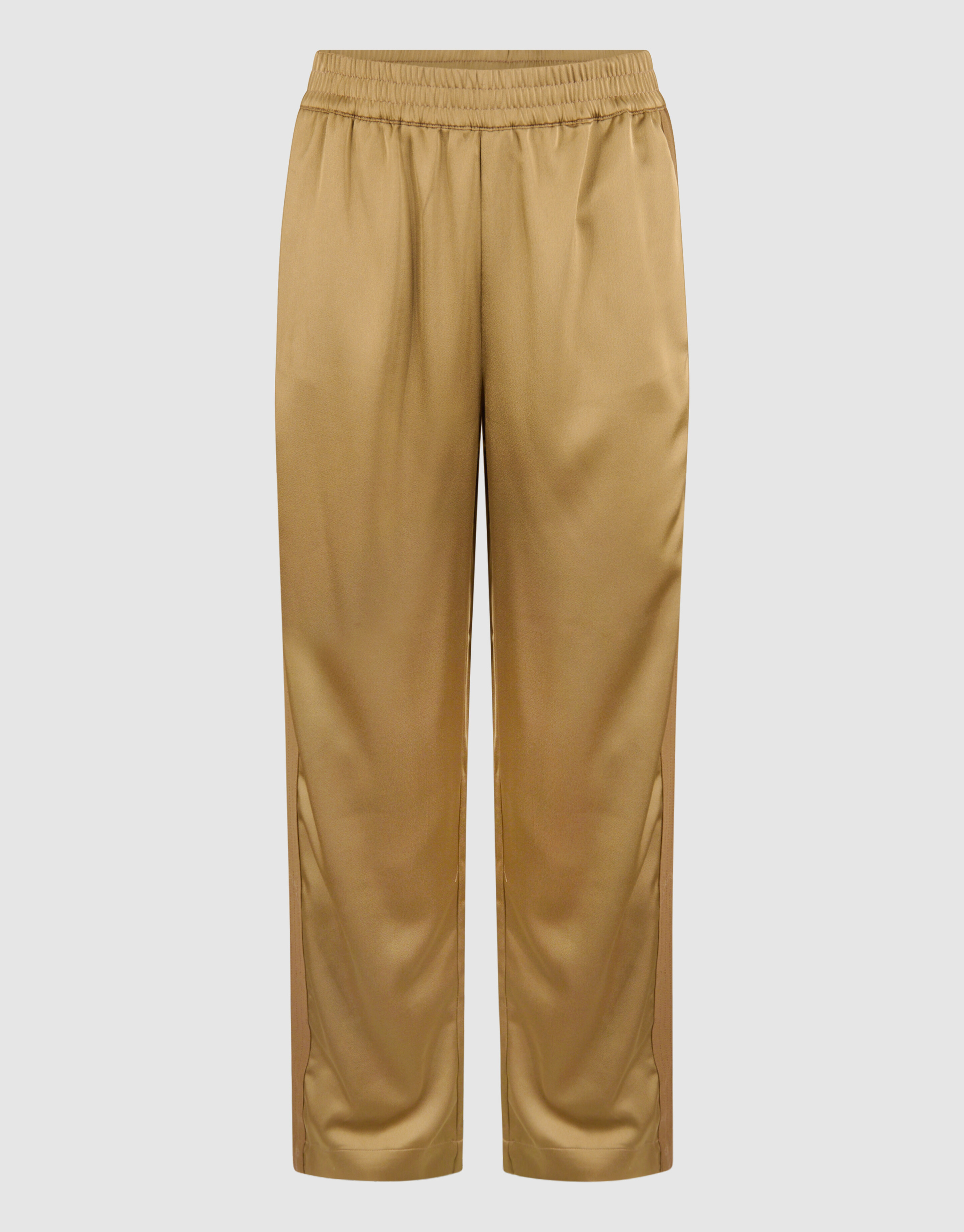 Satin Hose mit weitem Bein Camel SHOEBY WOMEN