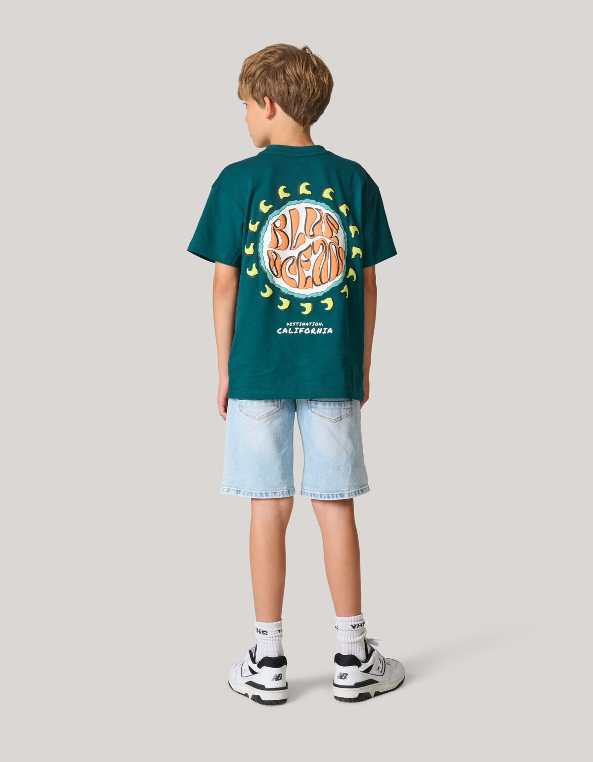 Denim Short gebleicht SHOEBY BOYS