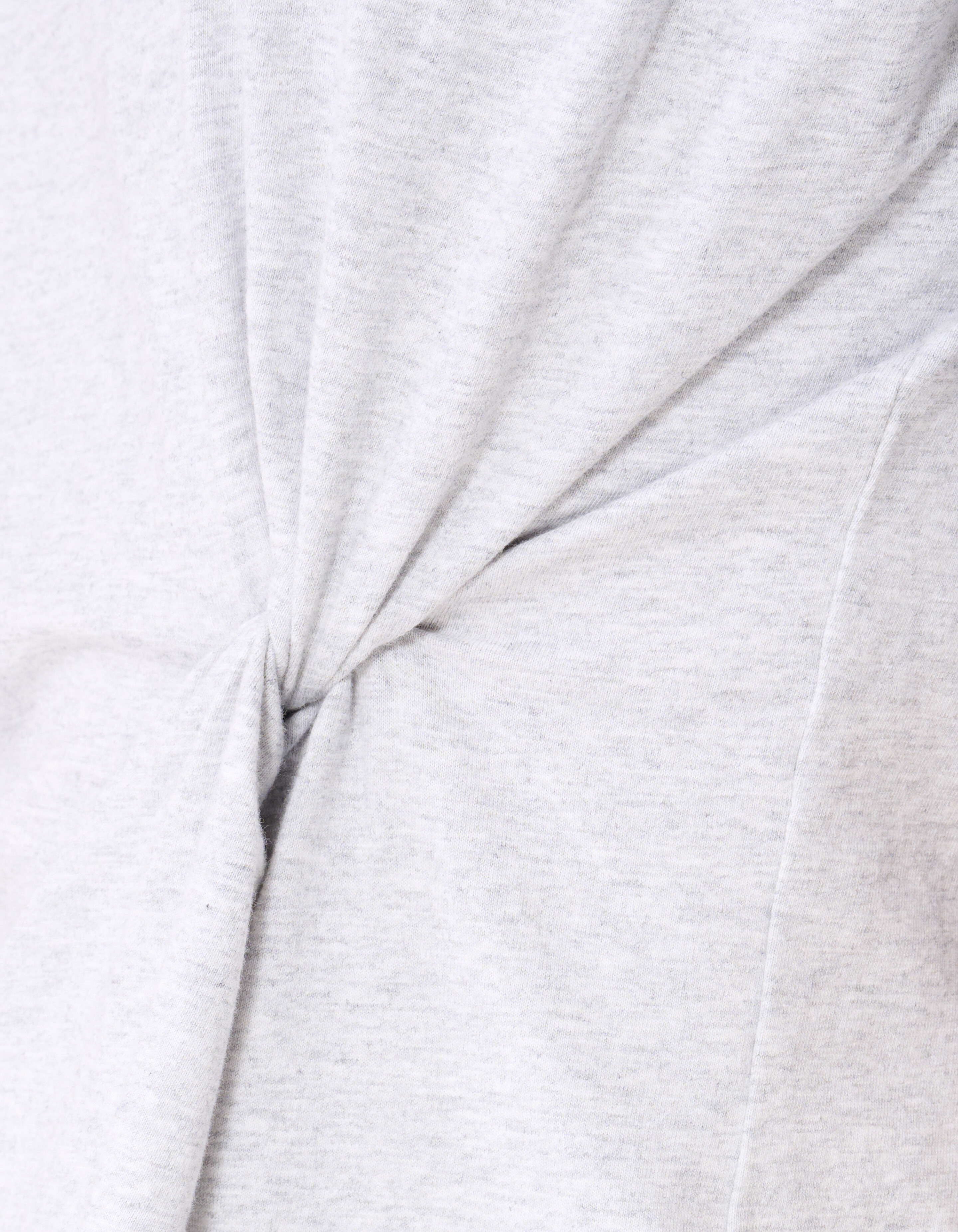 Oversized Knot T-Shirt Hellgrau Von Monica SHOEBY WOMEN