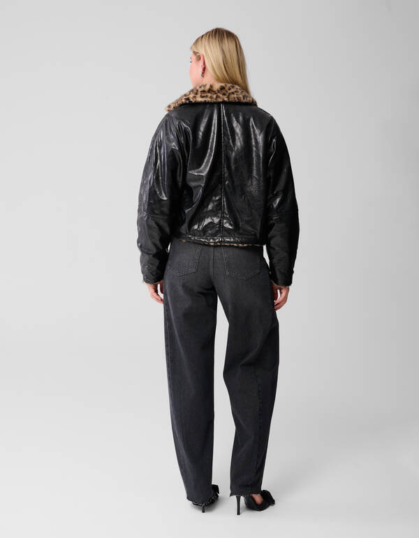 Wendbarer Jaguar Jack Braun/Schwarz SHOEBY WOMEN