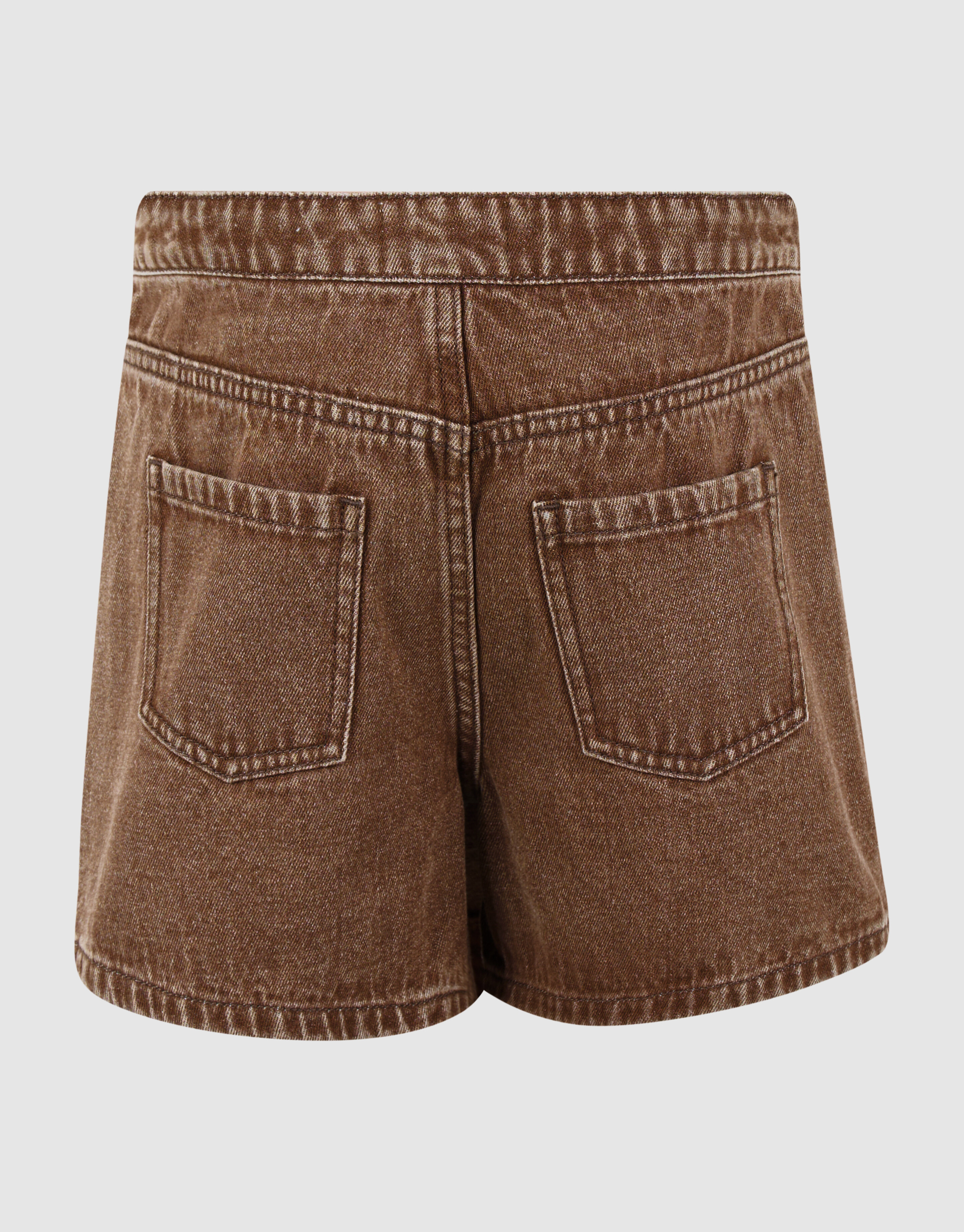 Heart Denim Skort Braun SHOEBY GIRLS