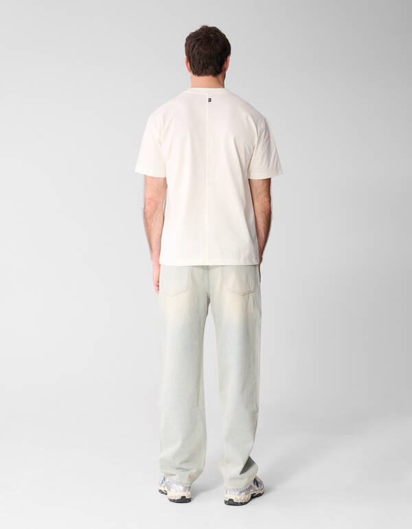 Weite Jeans gebleichte L32 SHOEBY MEN