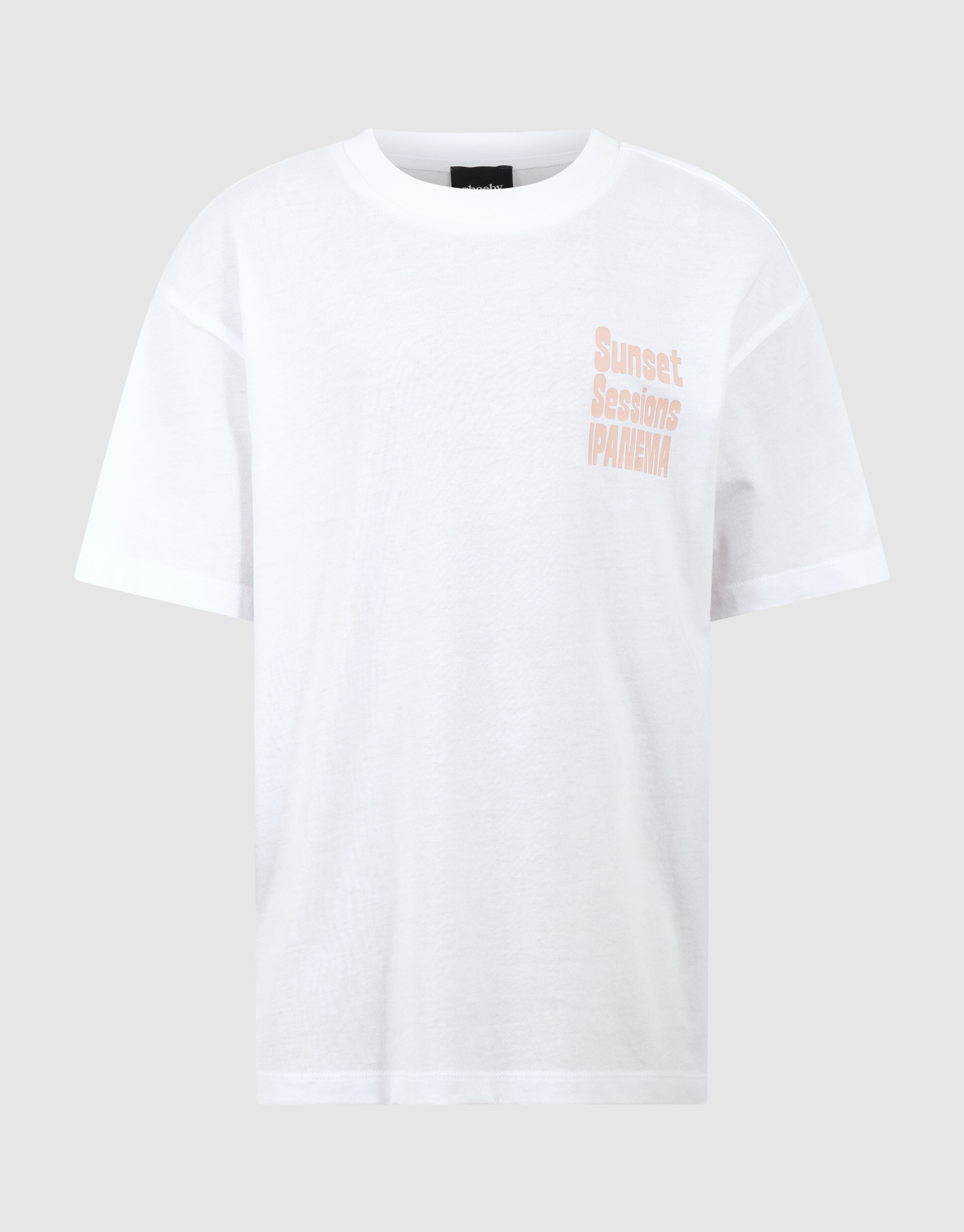 Sunset Artwork T-Shirt Wei&szlig; SHOEBY BOYS