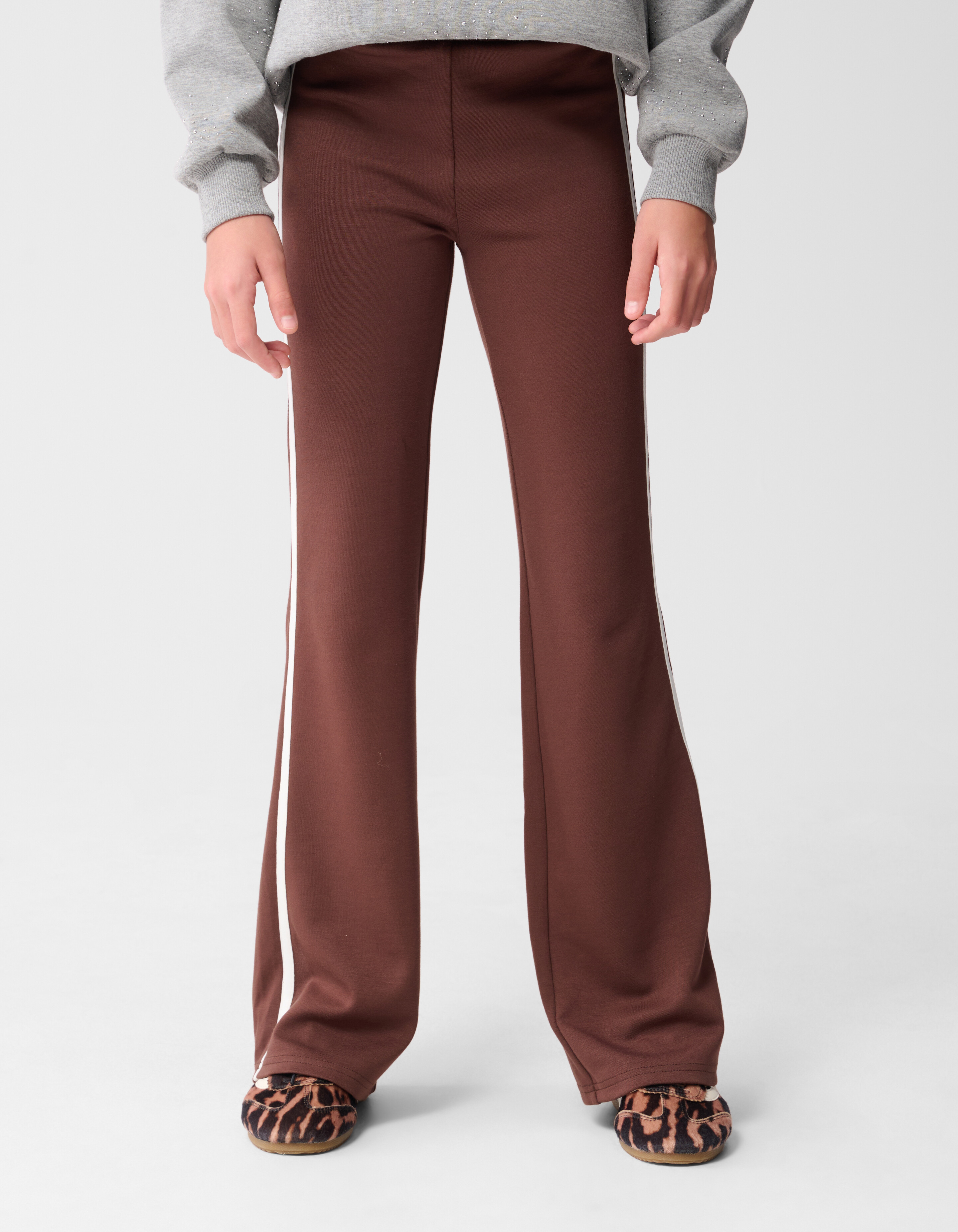 Sportliche Schlaghose Braun SHOEBY GIRLS