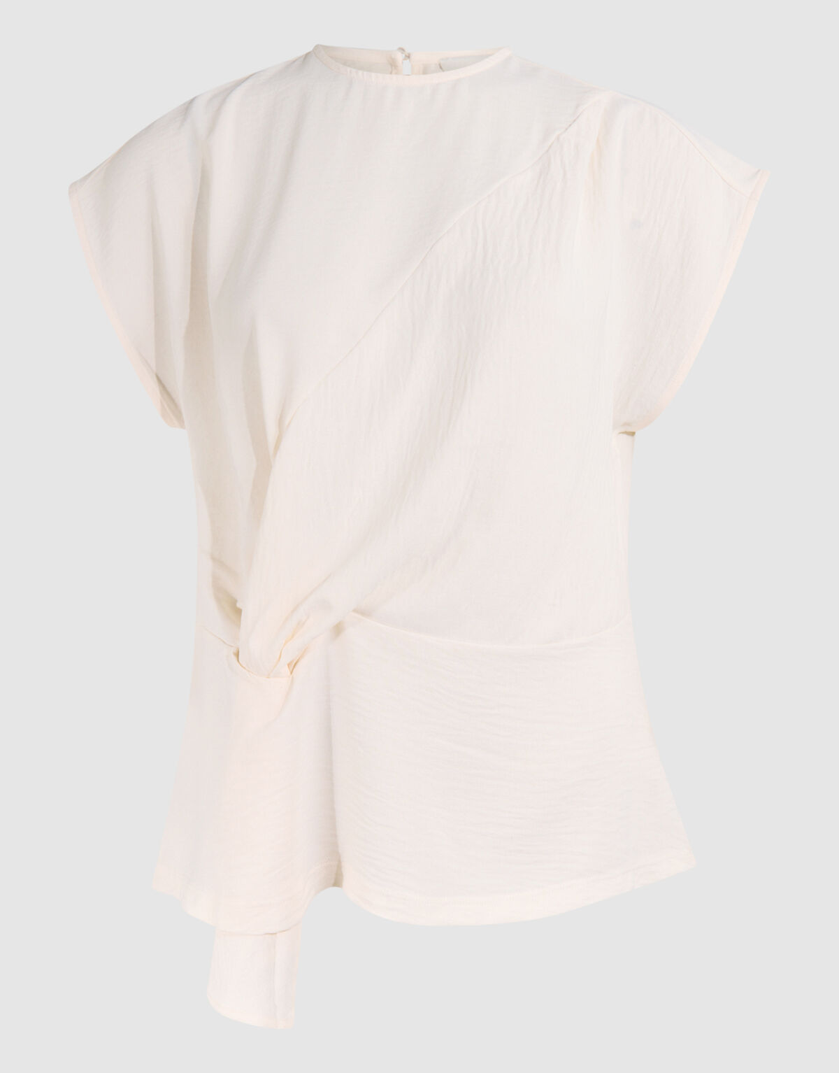 Twist-Top mit Knopfleiste Off White SHOEBY WOMEN