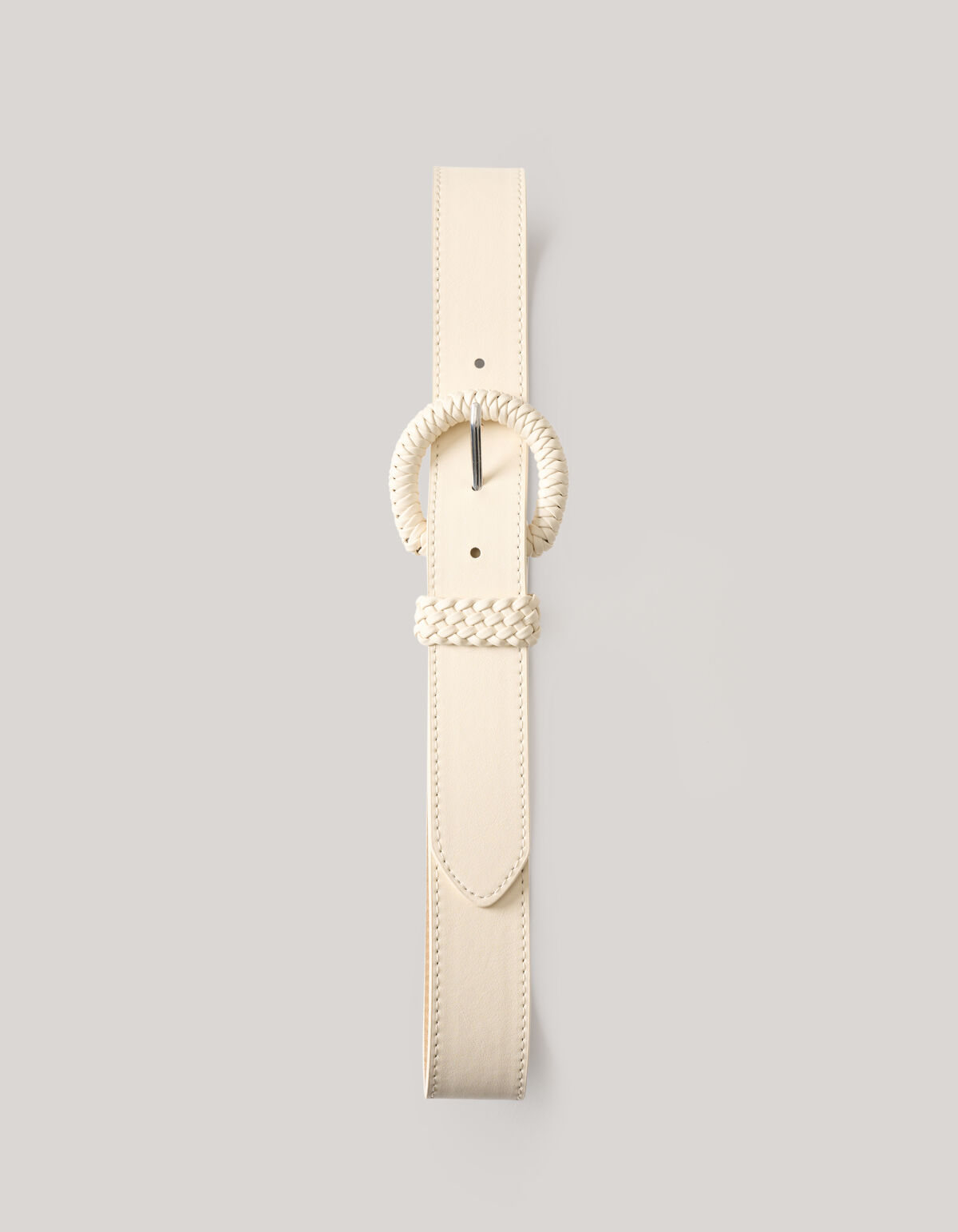 Geflochtener Gürtel Off White SHOEBY ACCESSOIRES