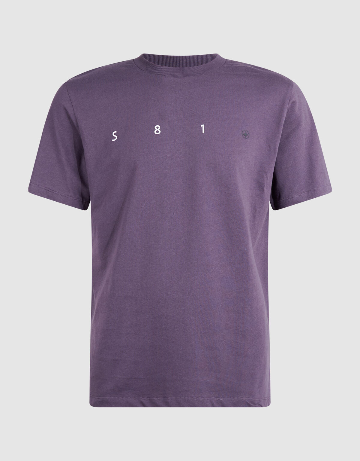 Minimal Artwork T-Shirt Lila SHOEBY MEN