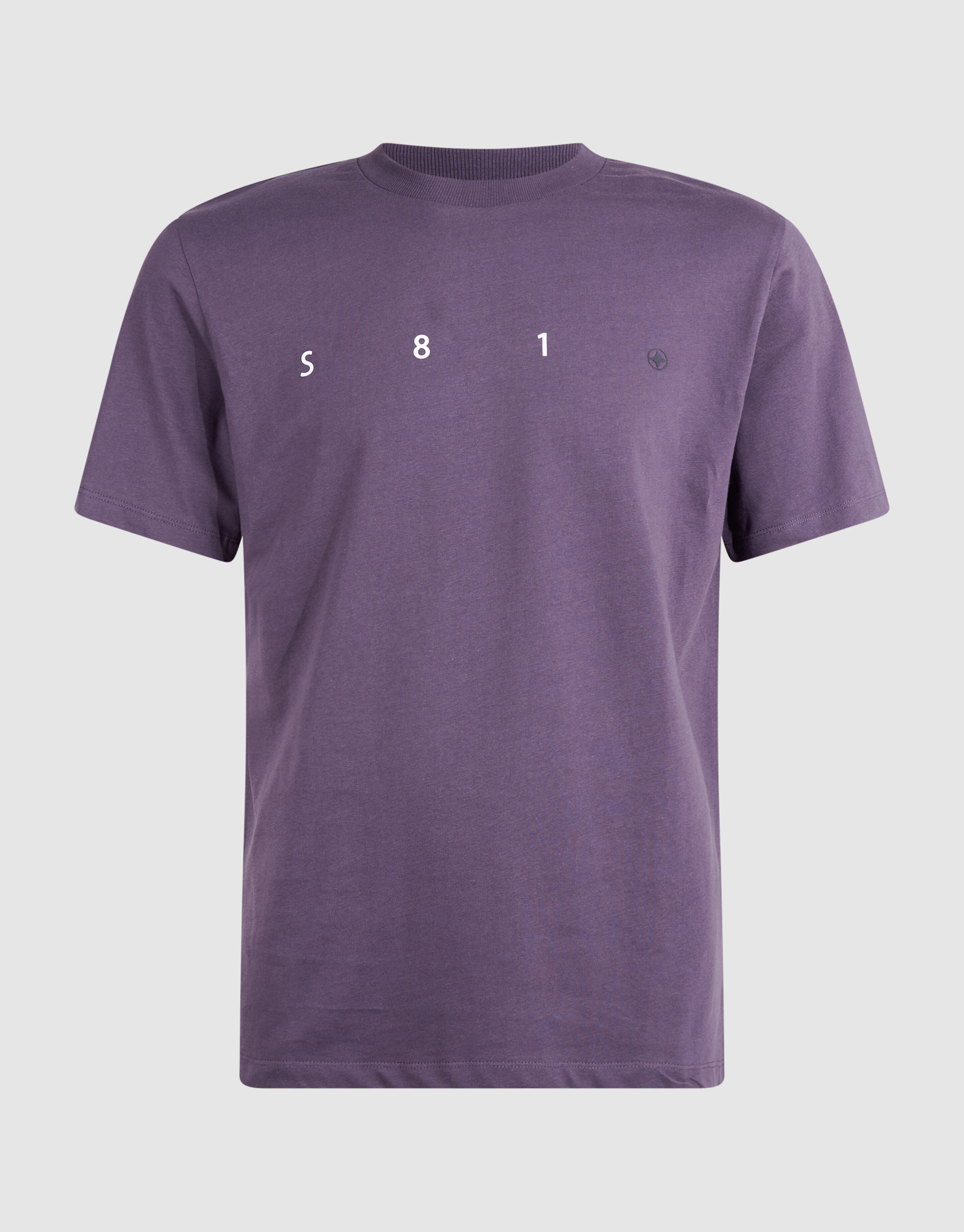 Minimal Artwork T-Shirt Lila SHOEBY MEN