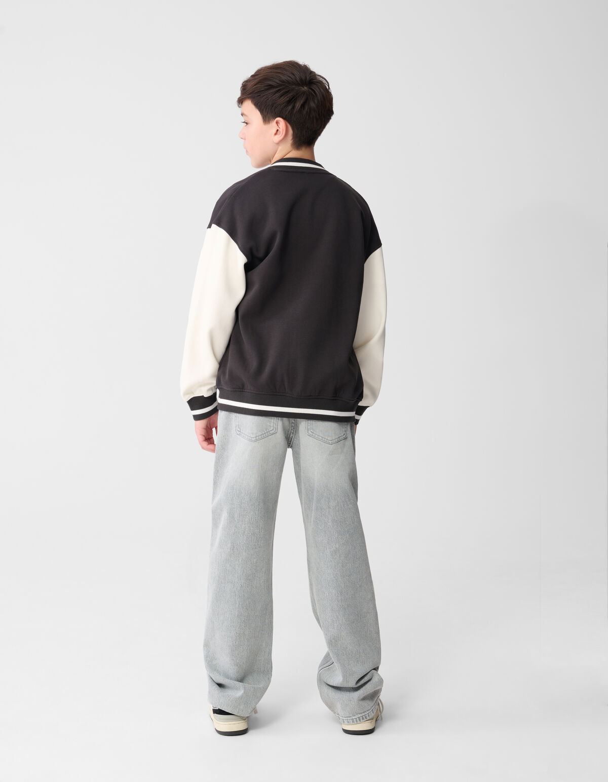 College-Bomberjacke, Dunkelgrau SHOEBY BOYS