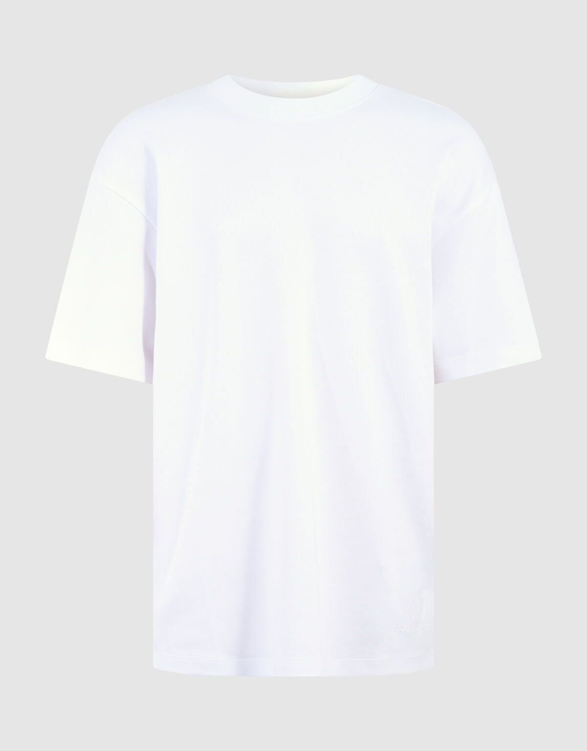 Basic-T-Shirt Weiß SHOEBY BOYS