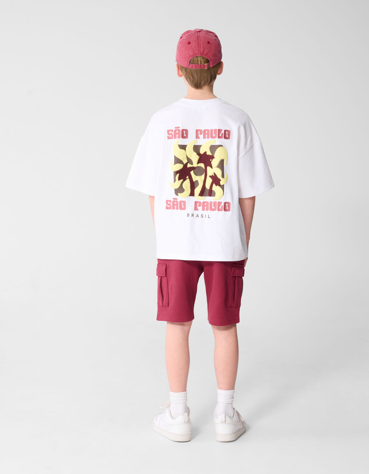 Sao Paolo Artwork T-Shirt Wei&szlig; SHOEBY BOYS