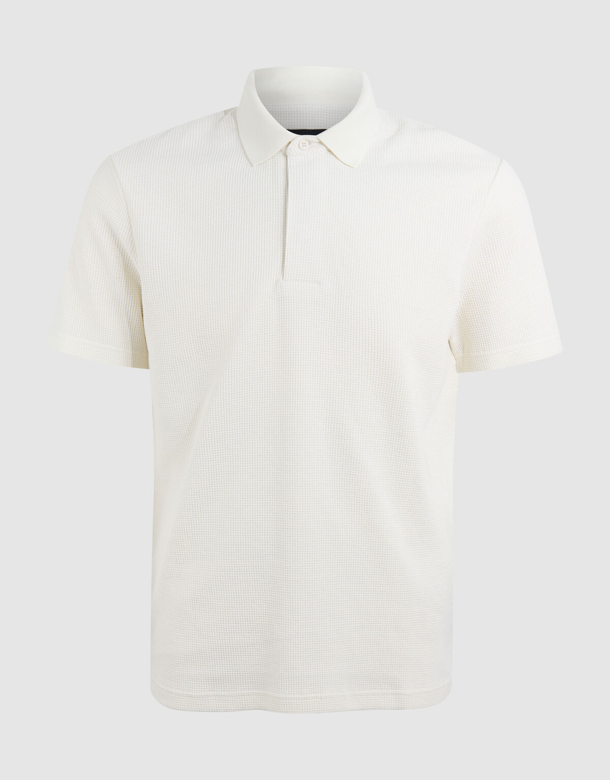 Struktur Jersey Polo Off White SHOEBY MEN