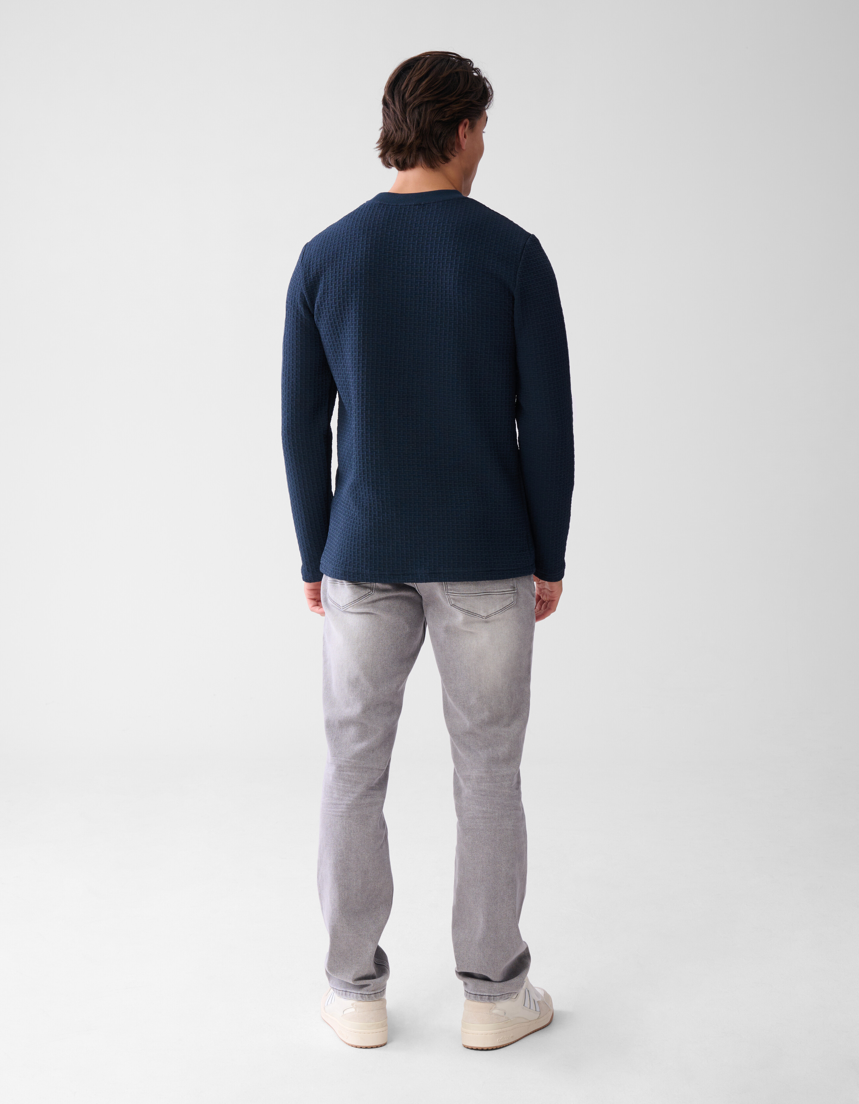 Straight Fit Jeans Grau L32 SHOEBY MEN