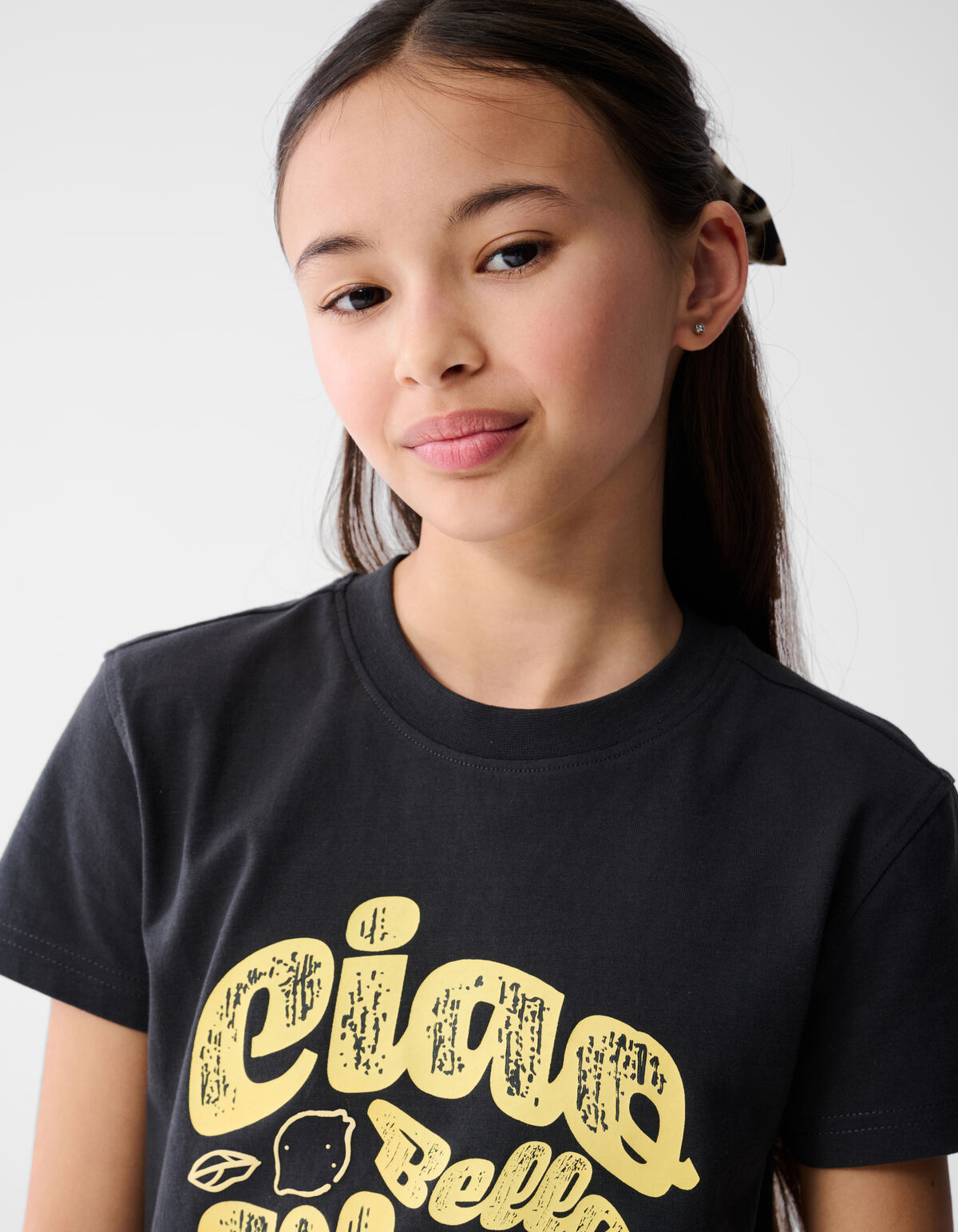 Artwork T-shirt Dunkelgrau SHOEBY GIRLS