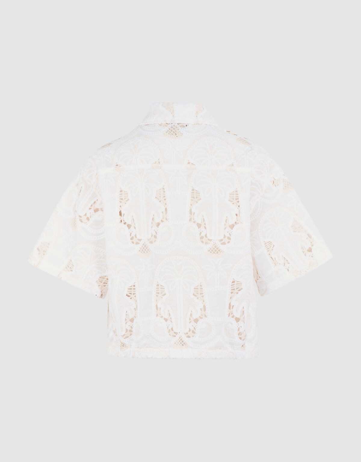 Stickbluse in gebrochenem Wei&szlig; von Mieke SHOEBY WOMEN