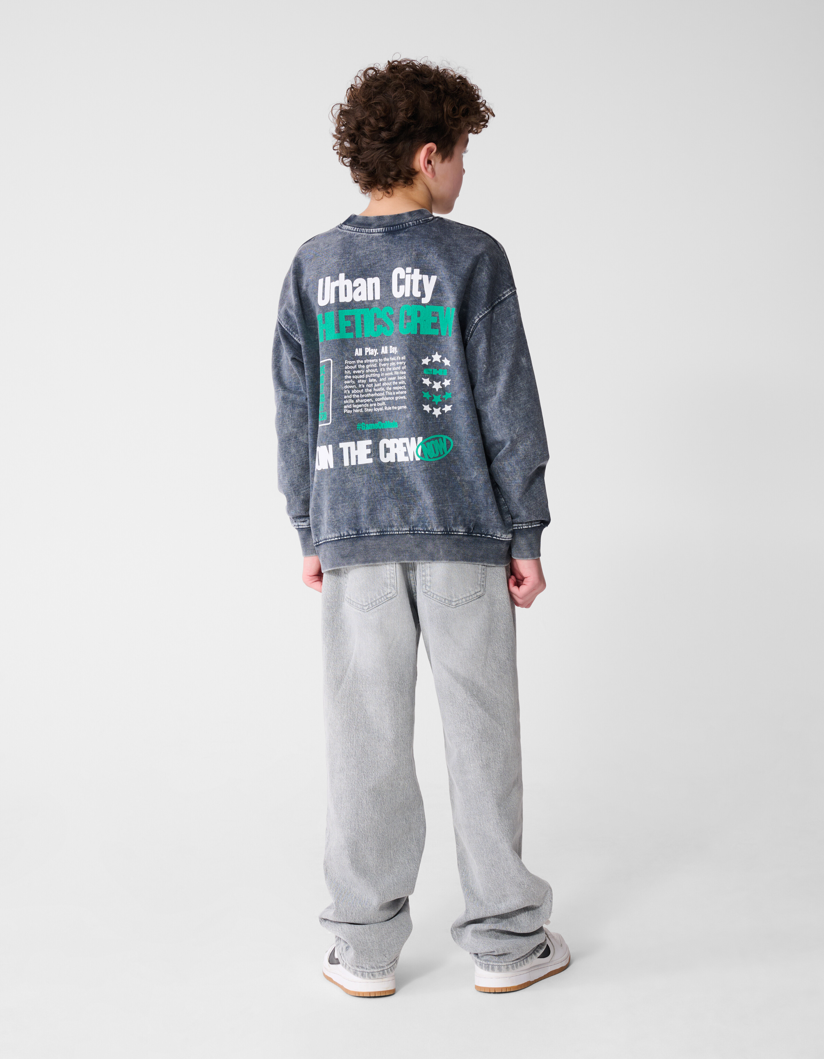 Urban City Pullover Dunkelgrau SHOEBY BOYS