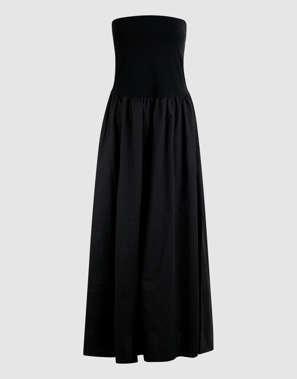 Schulterfreies Maxikleid Schwarz SHOEBY WOMEN
