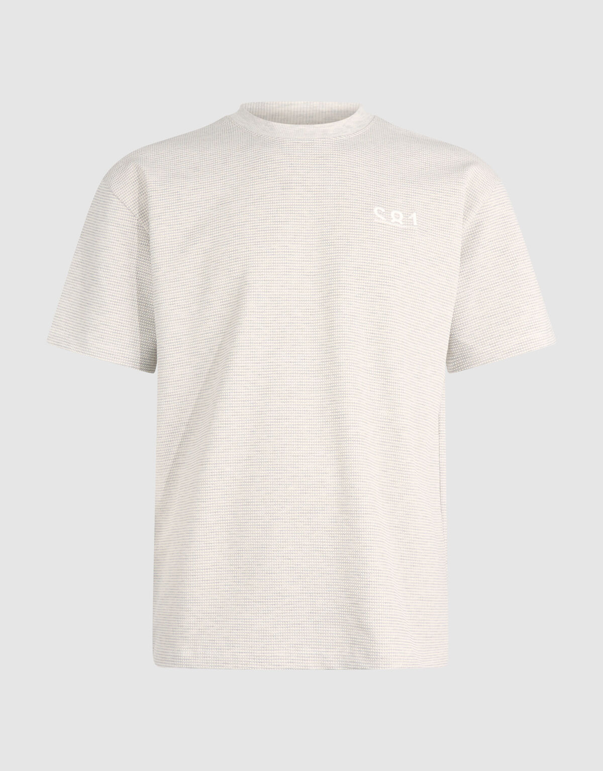 Honeycomb T-Shirt Hellgrau SHOEBY MEN