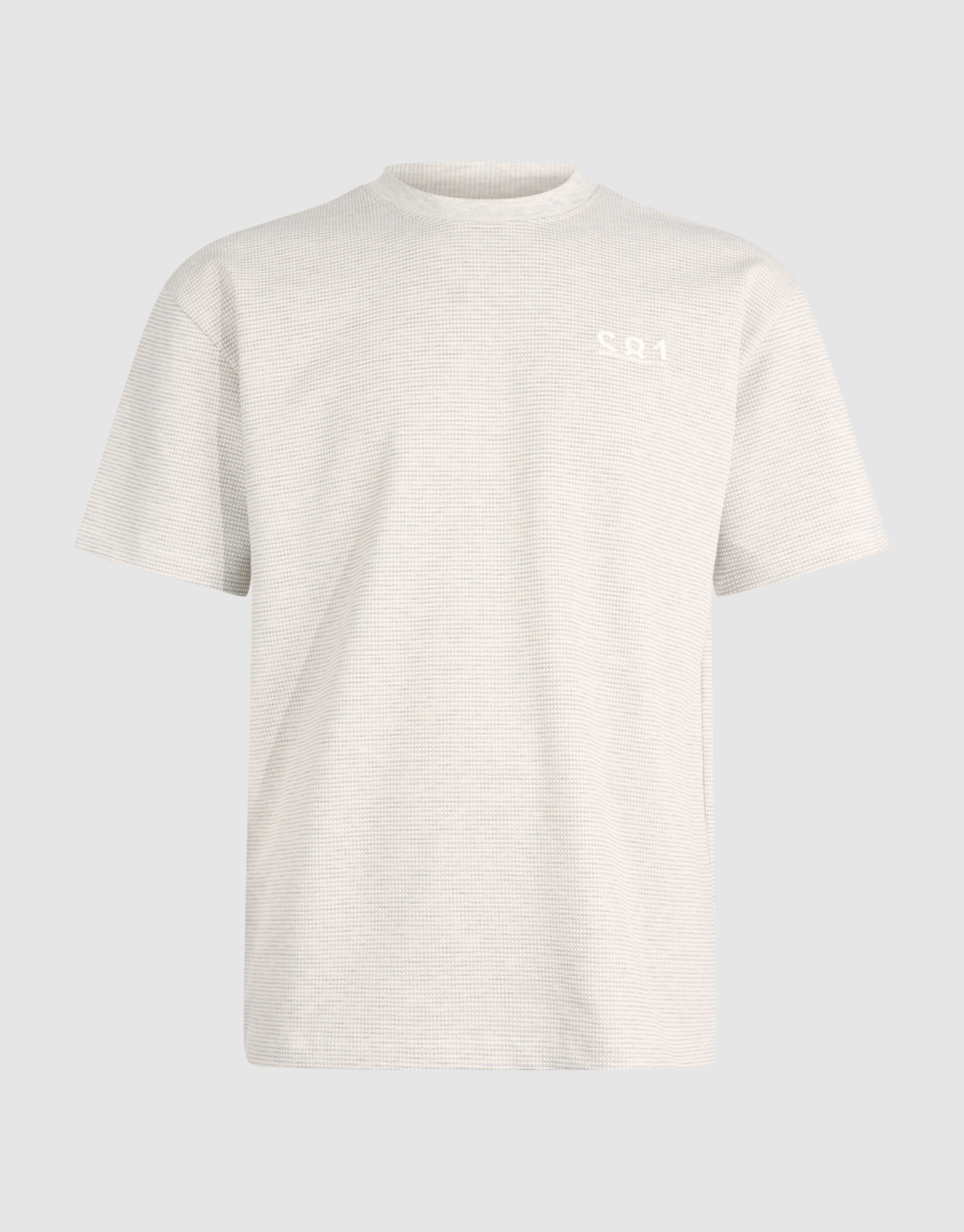 Honeycomb T-Shirt Hellgrau SHOEBY MEN