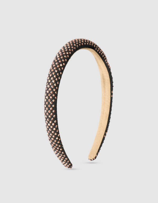 Strass-Haarband Braun SHOEBY ACCESSOIRES