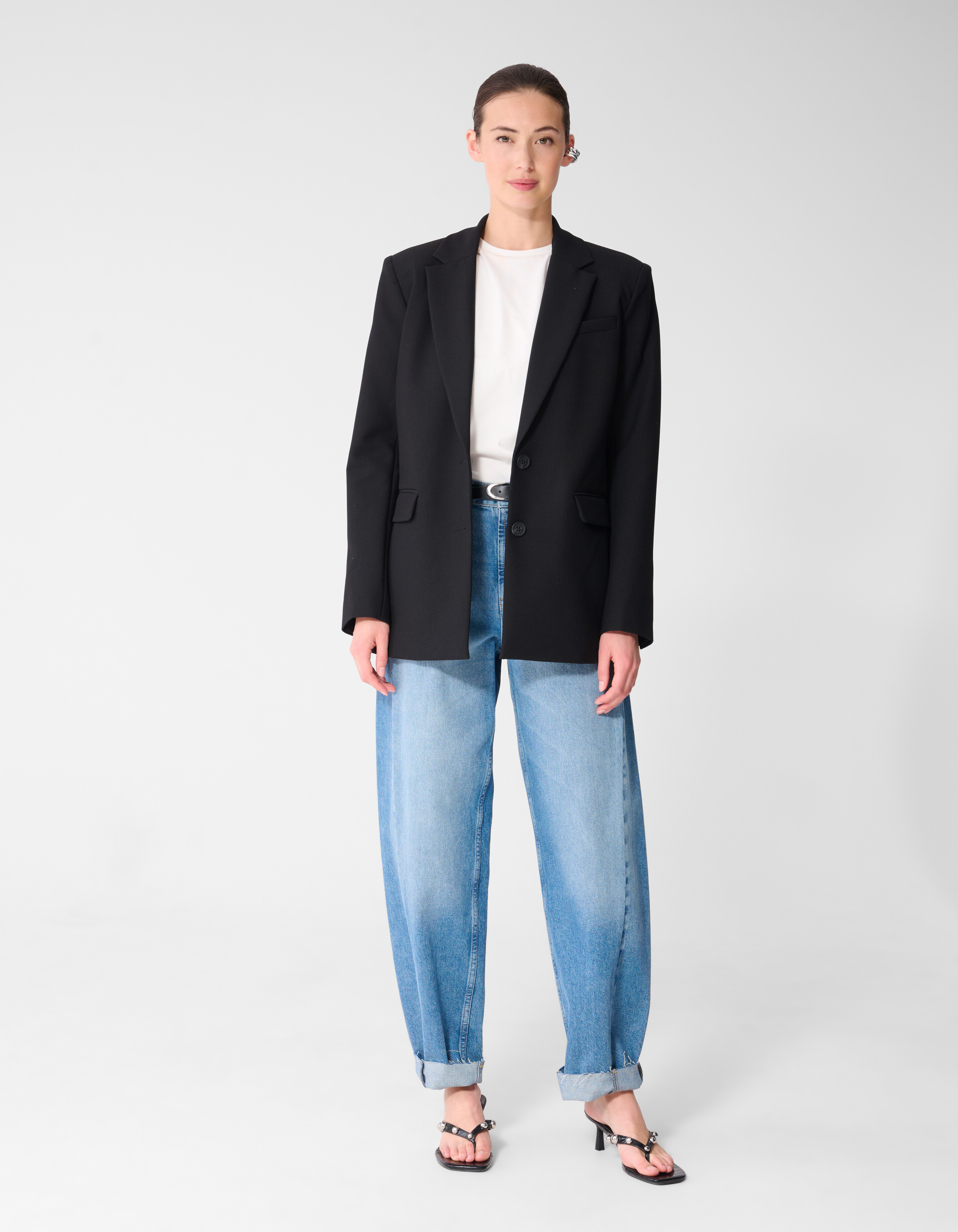 Basis Blazer Schwarz SHOEBY WOMEN