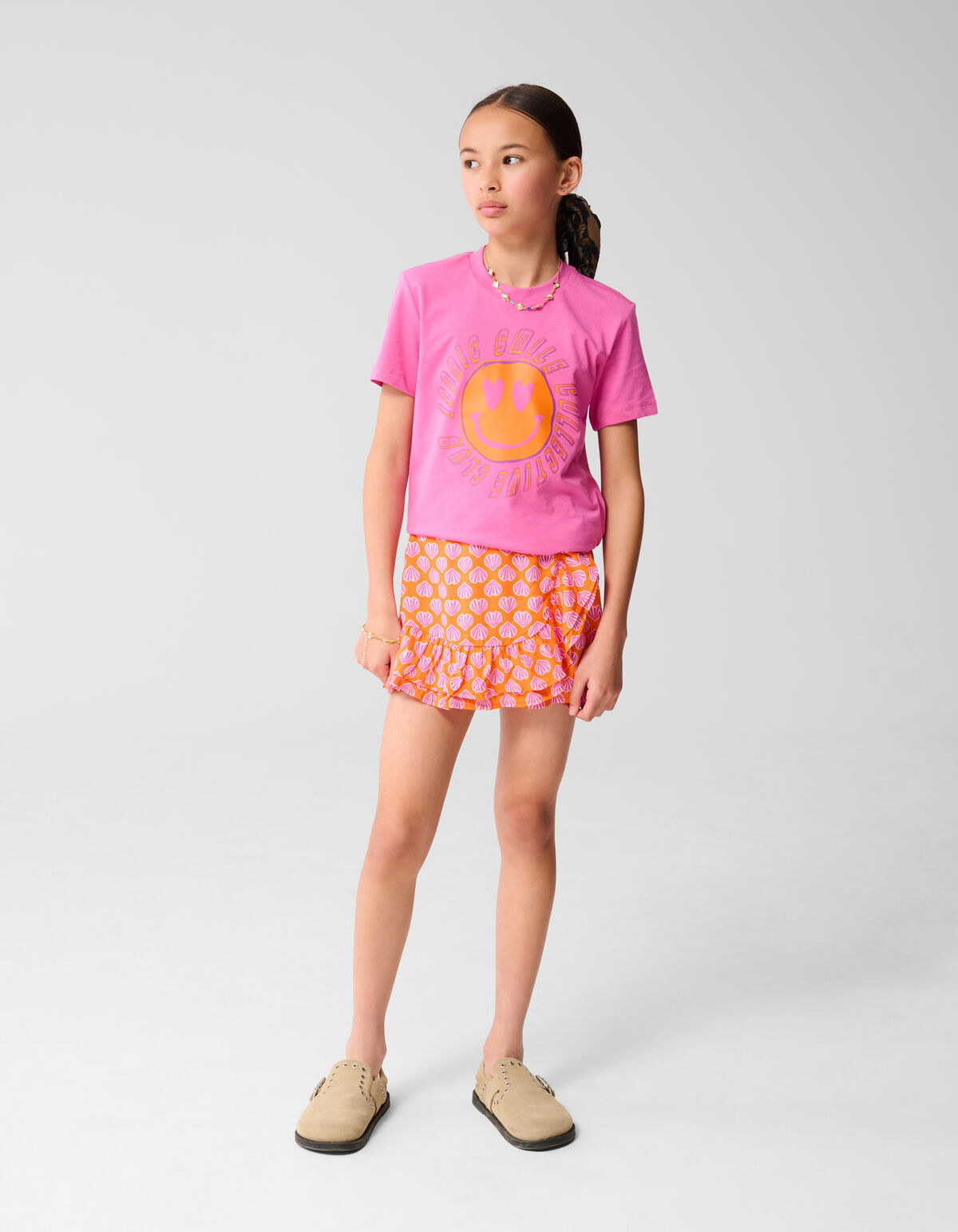 Muscheln Skort Orange SHOEBY GIRLS
