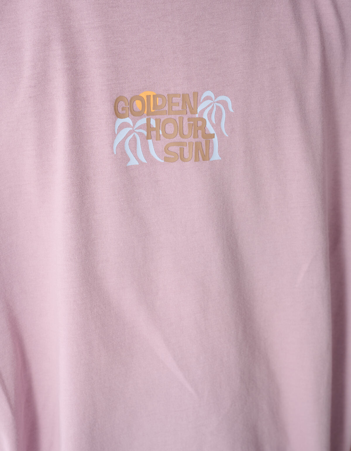 Golden Hour Artwork T-Shirt Hellviolett SHOEBY BOYS