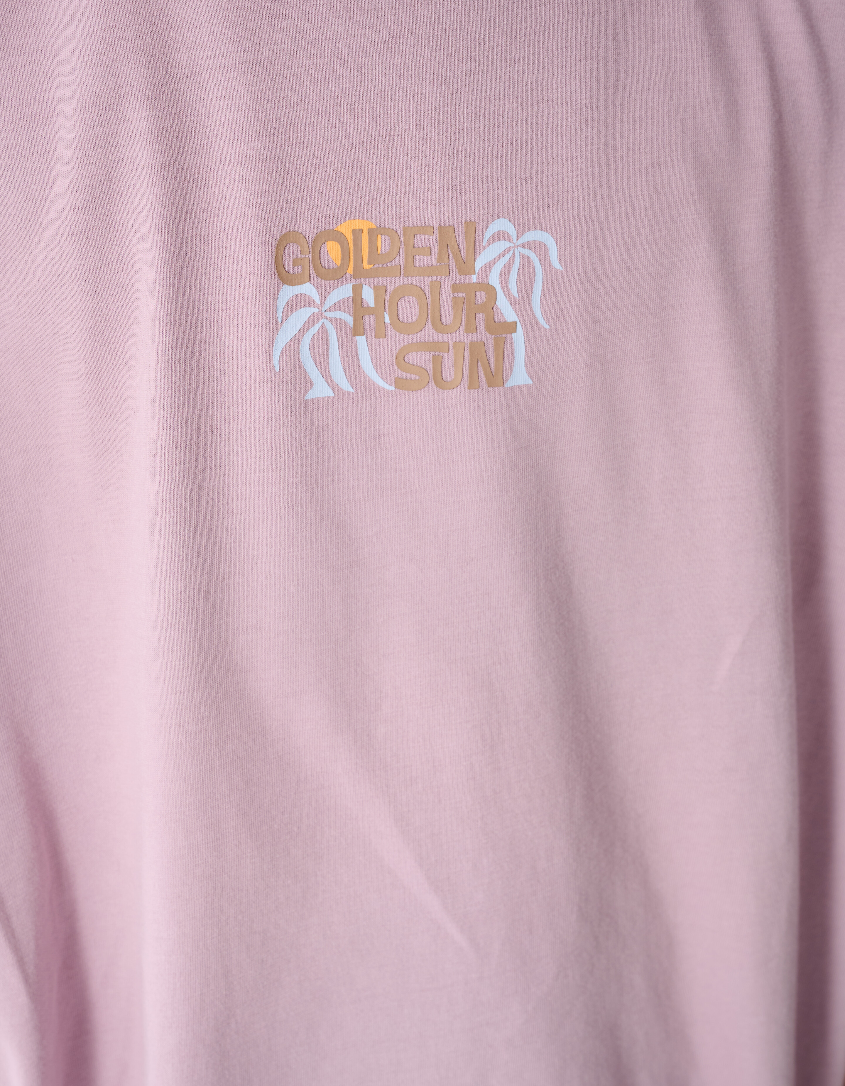 Golden Hour Artwork T-Shirt Hellviolett SHOEBY BOYS