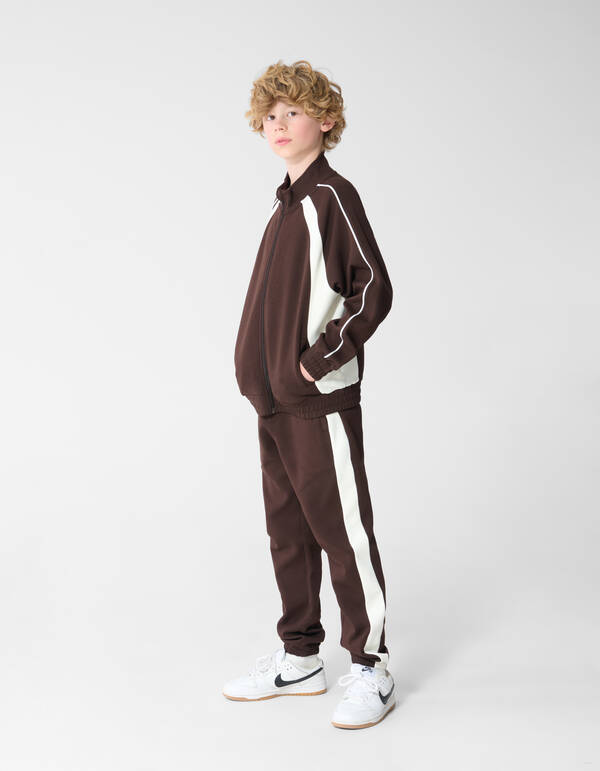 Trainingsanzug Jack Dunkelbraun SHOEBY BOYS