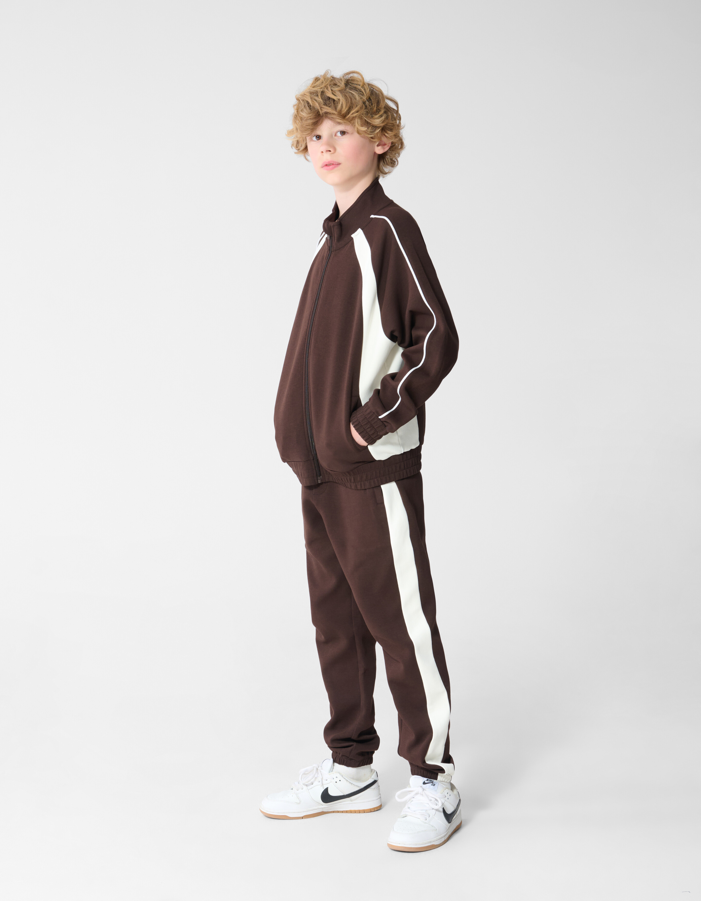 Trainingsanzug Jack Dunkelbraun SHOEBY BOYS