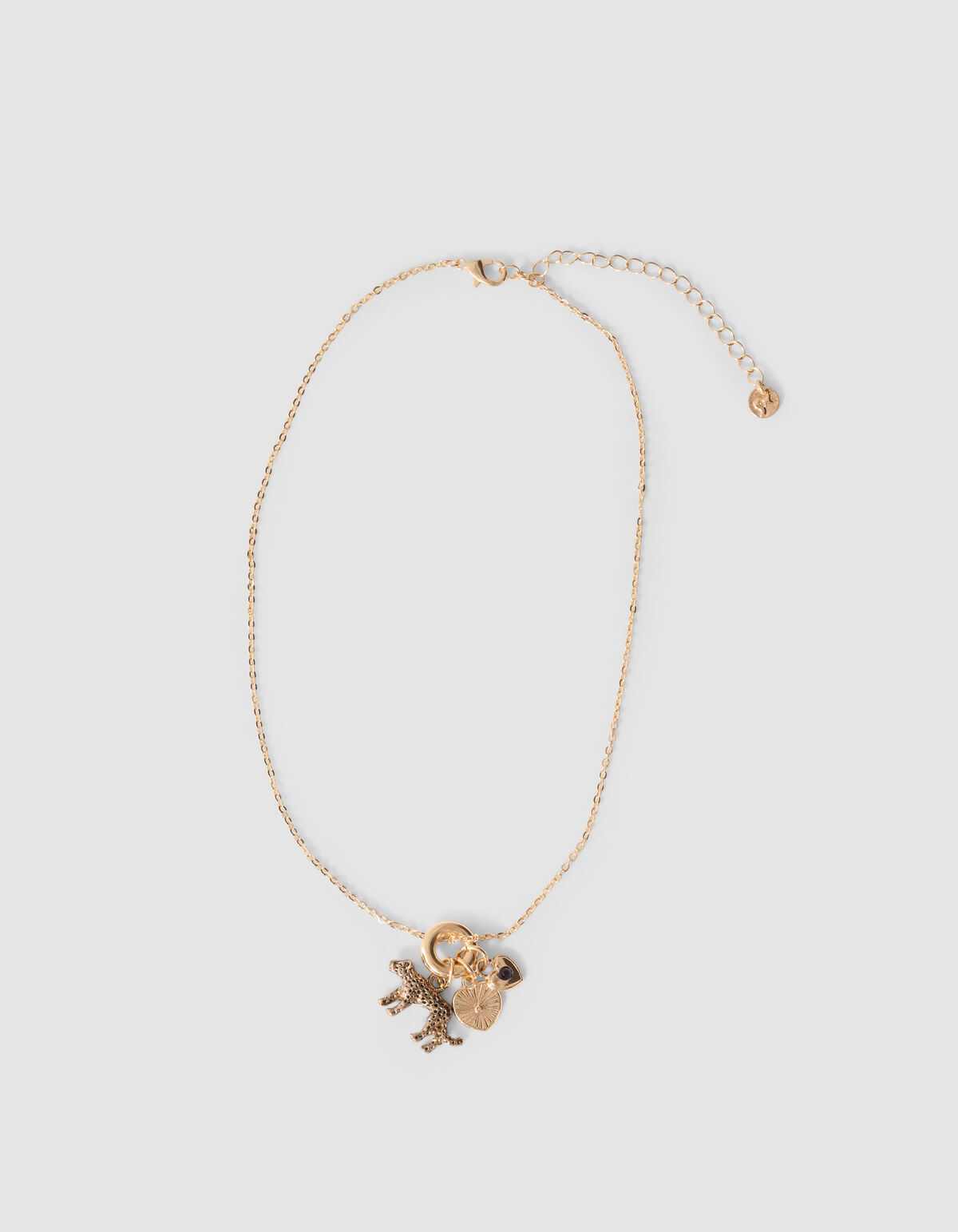 Leopard-Halskette Gold SHOEBY ACCESSOIRES
