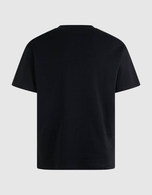 Struktur Pocket T-Shirt Schwarz SHOEBY MEN