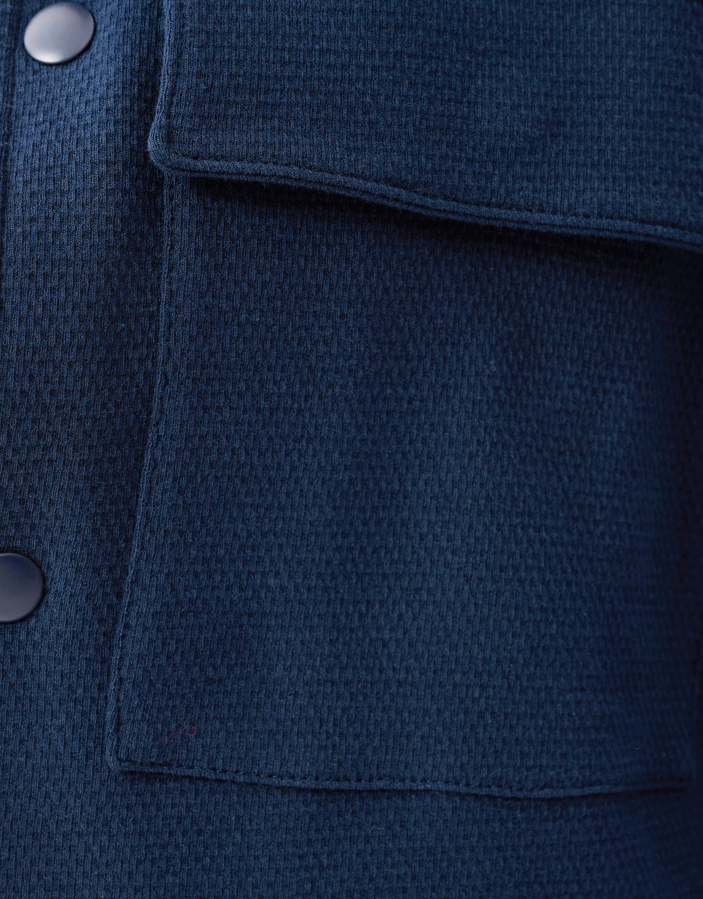 Piqué-Jacke Dunkelblau SHOEBY MEN