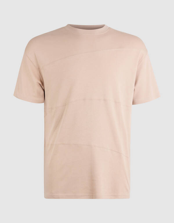 Gemischte Linien Kunstwerk T-Shirt Zand SHOEBY MEN