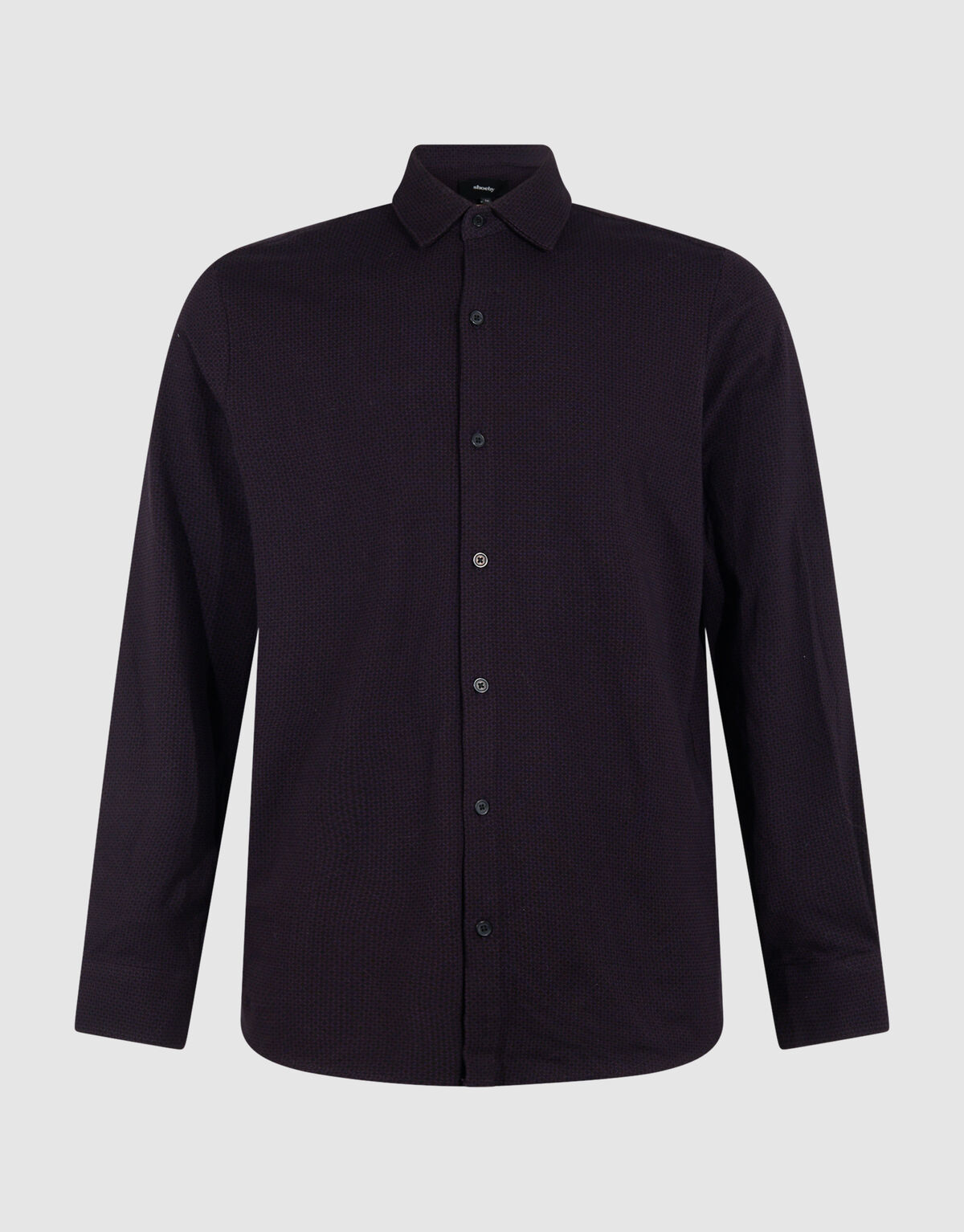 T-Shirt mit Logoprint, Dunkelrot SHOEBY MEN