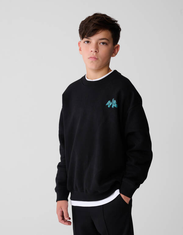 Change Artwork Pullover Schwarz SHOEBY BOYS