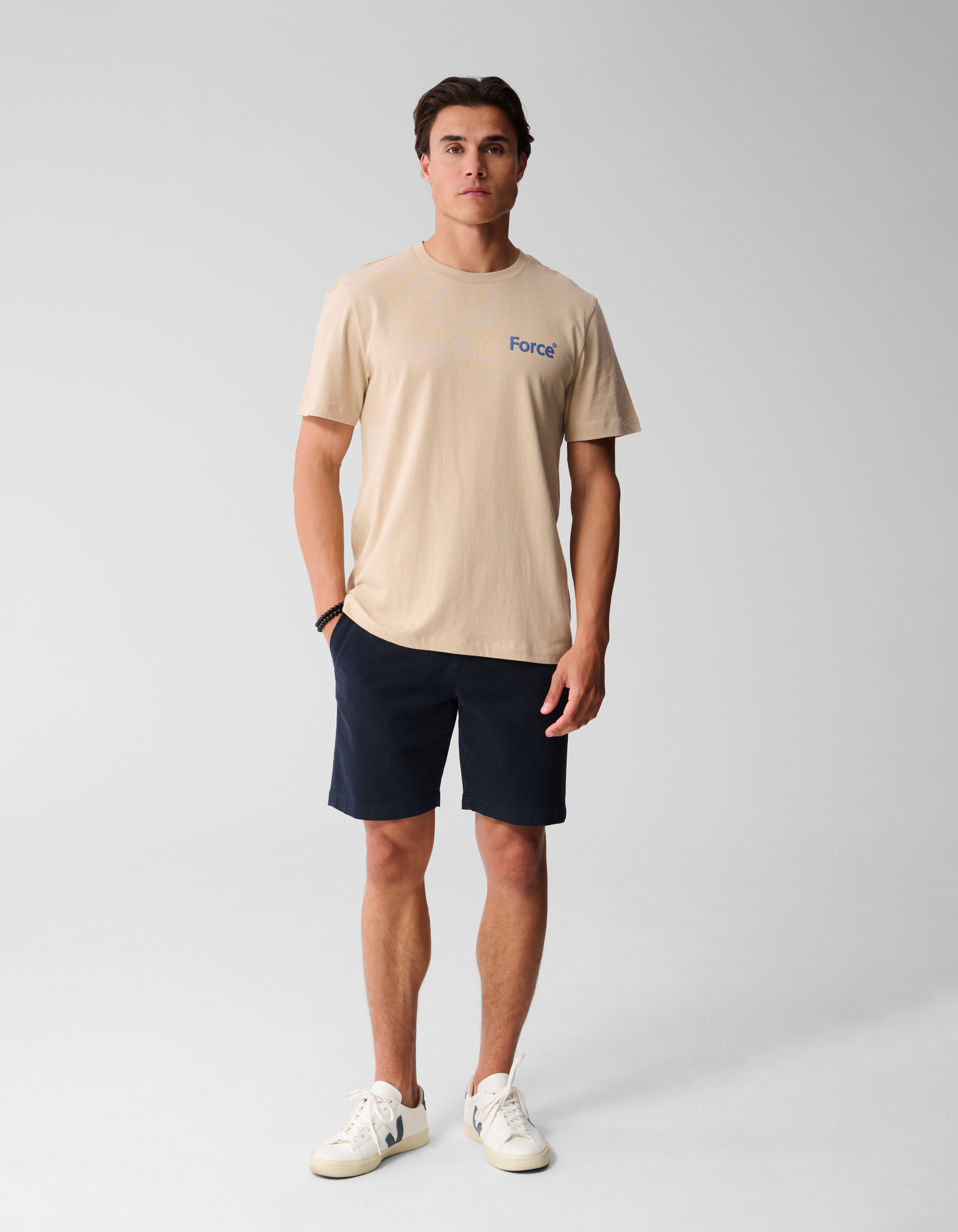 Kraft-T-Shirt Sand SHOEBY MEN