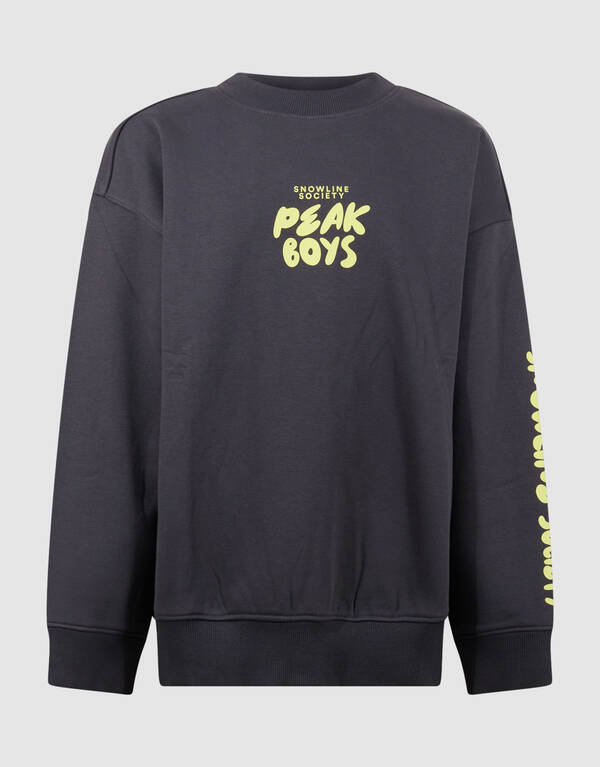 Peak Artwork Pullover Dunkelgrau SHOEBY BOYS