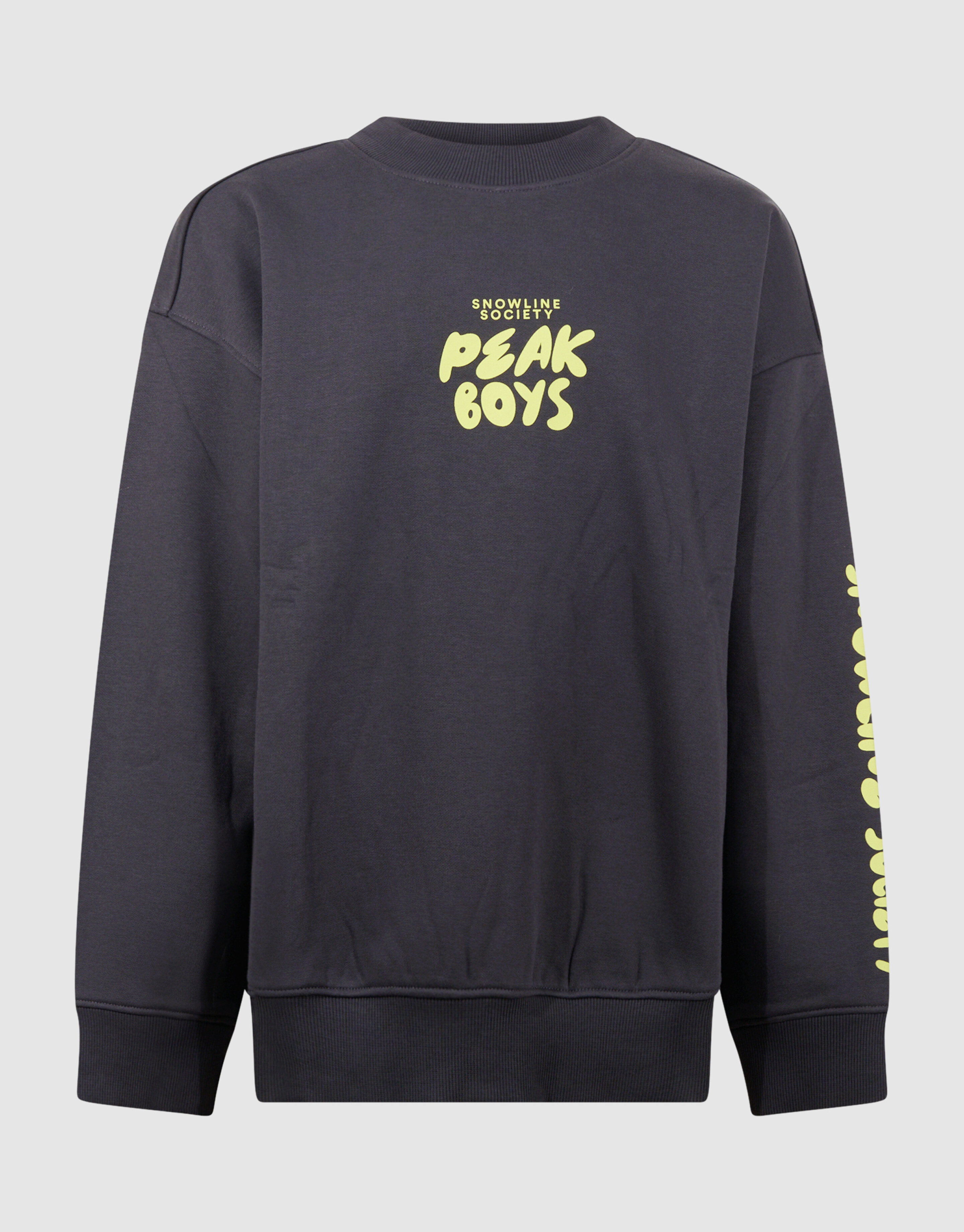 Peak Artwork Pullover Dunkelgrau SHOEBY BOYS