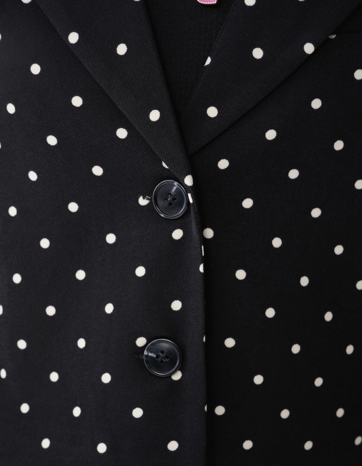 Polkadot Blazer Schwarz SHOEBY GIRLS