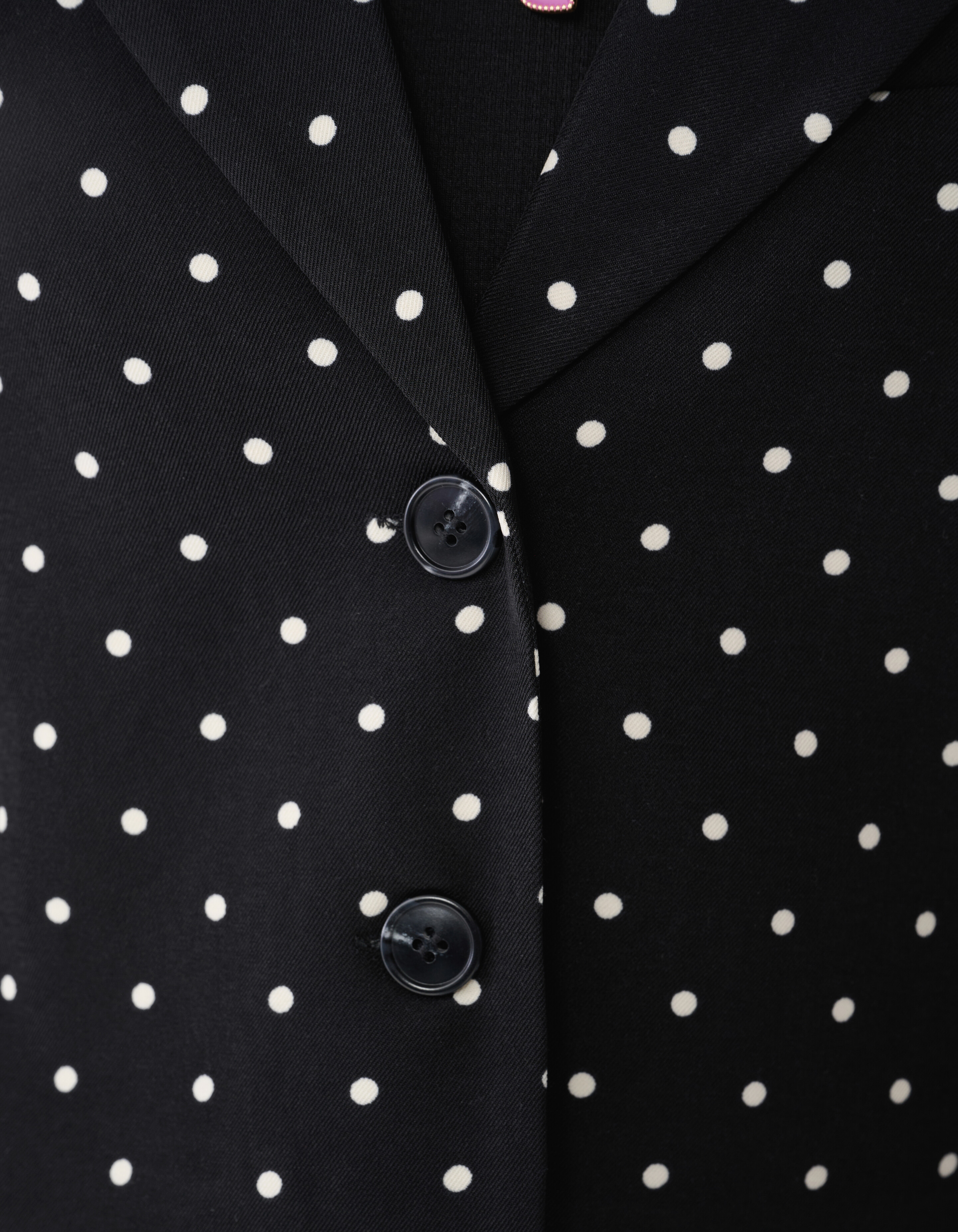 Polkadot Blazer Schwarz SHOEBY GIRLS