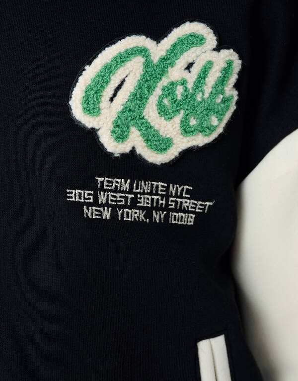 Kick Off Artwork Bomber Schwarz/Wei&szlig; SHOEBY BOYS