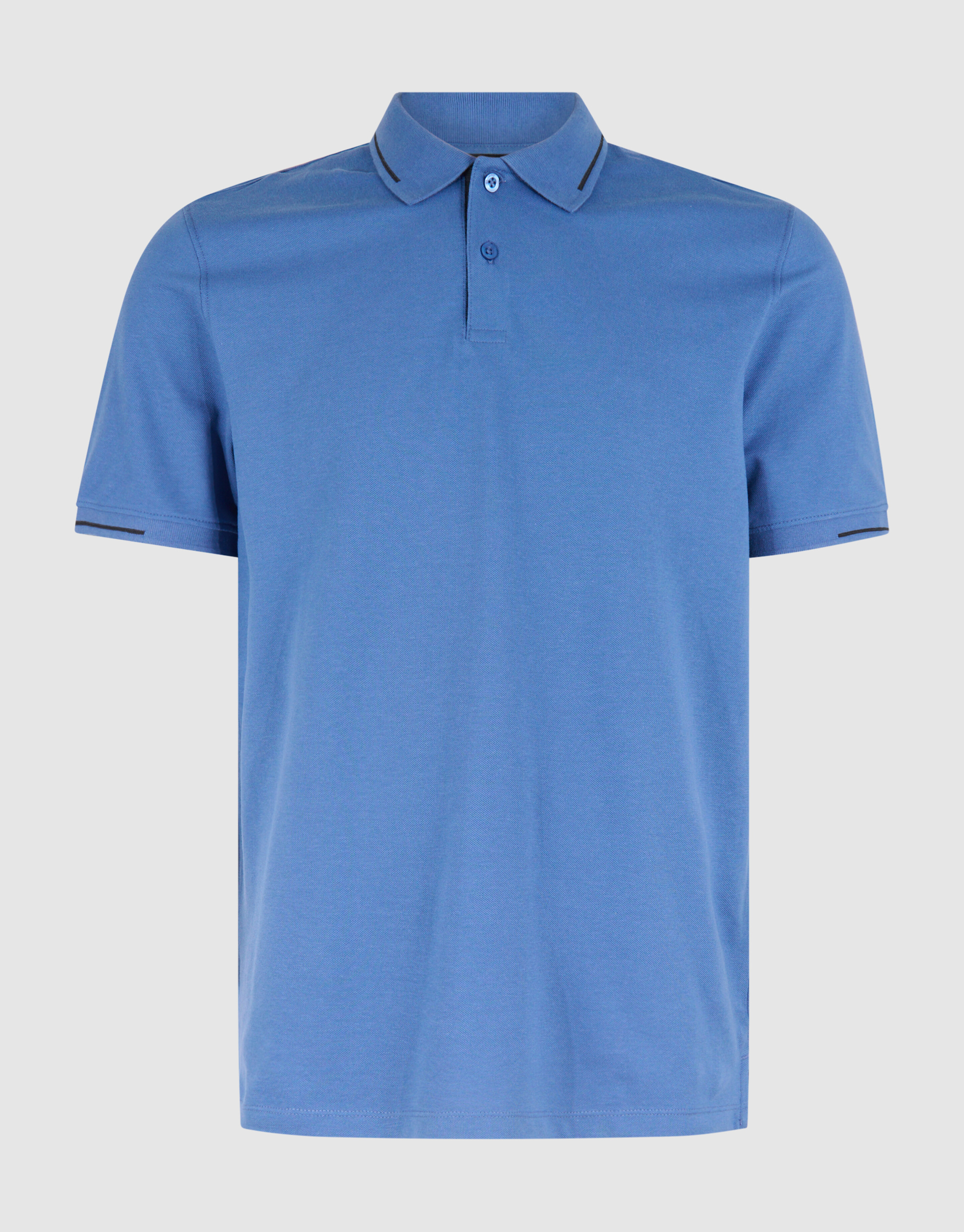 Pique Polo Blau SHOEBY MEN
