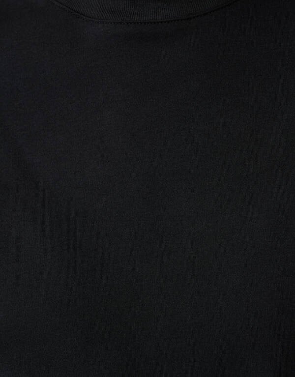 Basic-T-Shirt in &Uuml;bergr&ouml;&szlig;e Schwarz SHOEBY WOMEN