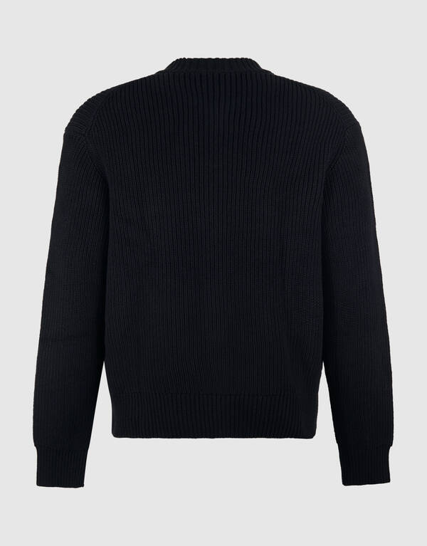 Strick-Bomberjacke Schwarz SHOEBY MEN