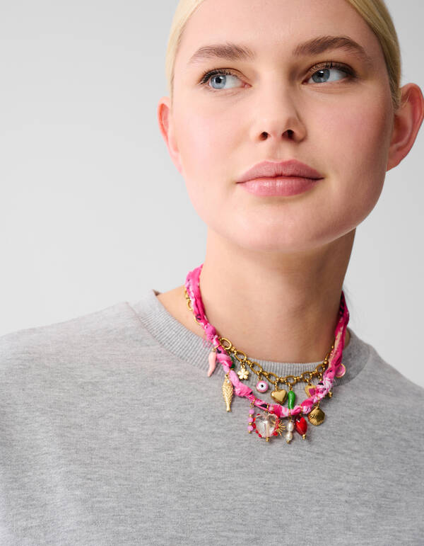 Oversized Sweat Top Hellgrau SHOEBY WOMEN