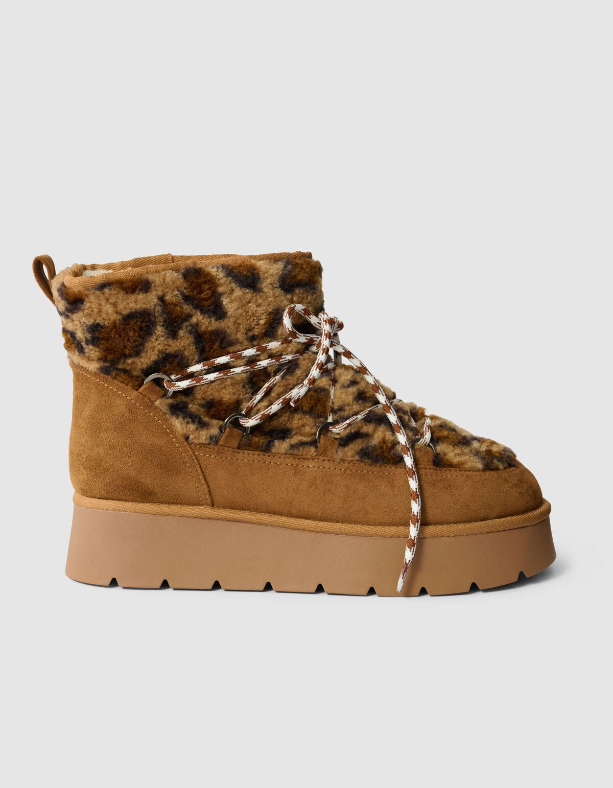 Leopard Stiefeletten Braun SHOEBY SHOES