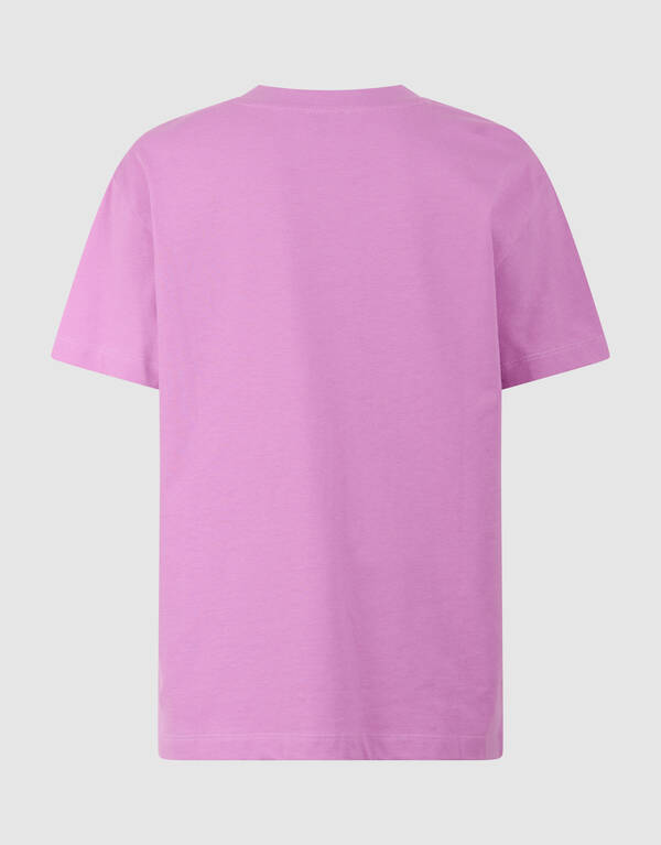 Bisous Amour Kunstwerk T-Shirt Lila SHOEBY GIRLS